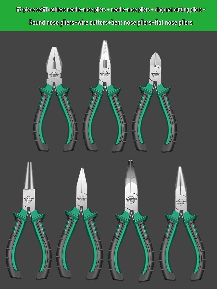 Baolian Industrial Grade Needle-Nose Mini Pliers for Electricians
