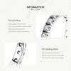 MODIAN Luxury Sparkling Blue Cubic Zirconia Ring 925 Sterling Silver Classic Stackable Finger Rings For Women Statement Jewelry