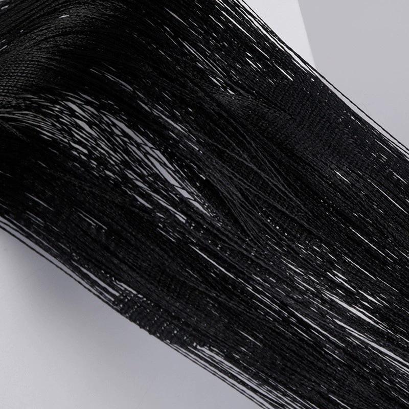 

Романтические шторы для гостиной. Размер: 200/100 см чёрный