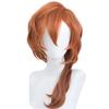 LAOBAO Nakahara Chuuya Cosplay Wig, Heat-Resistant, Disguise Wig, Orange, Long, for Parties, Fancy Dress, Halloween, Festivals, Events (Nakahara Chuuy