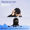 Trendy Two-Wear Wool Hat for Autumn/Winter - Men's Outdoor Cycling