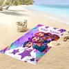 Custom NameFantasy Stars Friendship Beach Towel Soft Microfiber Summer Towel Quick Dry Absorbent Towel for Beach Swimming Pool Travel