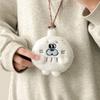 Cute Pudding Little Seal Plush Neck Hanging Earphone Case Coin Purse Cartoon Girlfriends Mini Bag Sweet