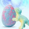 1 Set Bath Toys Dinosaur Egg Set with Sea Salt Ingredients Colorful Bubble Bath Fizzies with Surprise Sea Animal Inside Gentle Bubbles Spa Bath Gift
