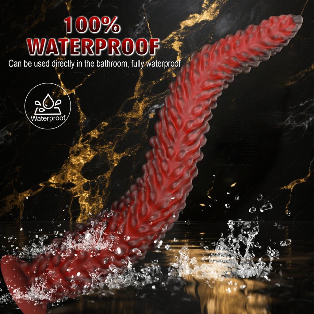 New Alien Tentacle Anal Plug Long Thick Dildo Spiral Silicone Large Butt Plug Suction Cup Anal Toy G Spot Clitoris Stimulator Dilator Adult Toy Unisex