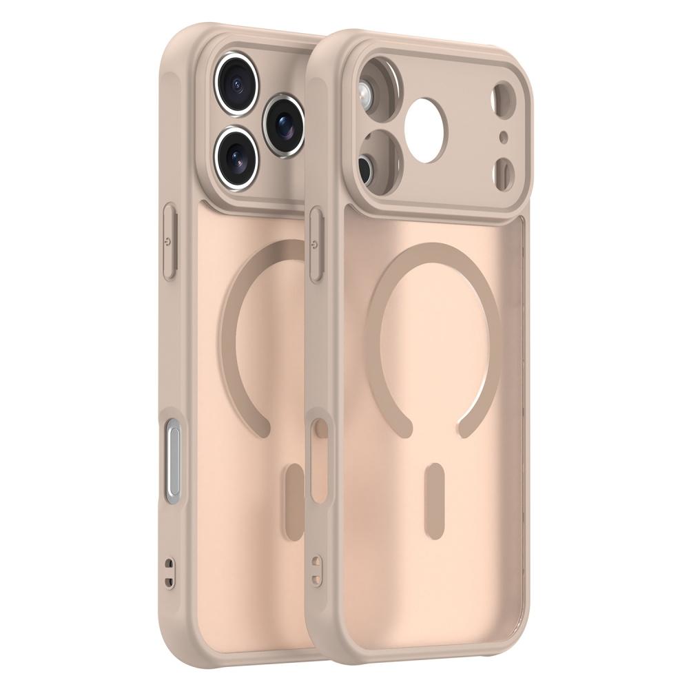 Frosted Full Cover Lens Protection Cases For iPhone 17 Pro 17 Pro Max 17 Air Translucent Matte Magnetic For Magsafe Soft Cover