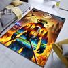 1PC Firefighter with forest fire Pattern Rug Carpets for Bedroom Living Room Sofa Mat Creative Door Mat Cloakroom Home Decor