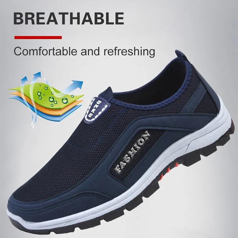 Scarpe Casual Estive da Uomo in Rete Scarpe da Acqua Uomo Scarpe da Arrampicata Outdoor Scarpe da Ginnastica Traspiranti Mocassini Slip-on Uomo Zapatillas