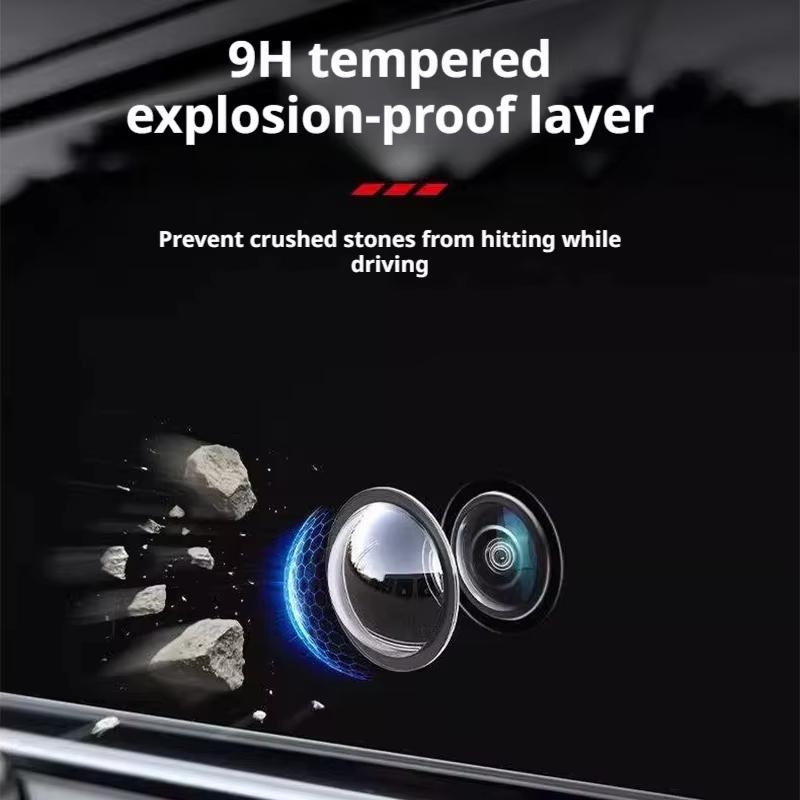 Araç Kamerası Lens Koruyucu Kapak 360 Panoramik Geri Görüş Kamerası Koruyucuları HD Çizilmeye Dayanıklı Su Geçirmez Toz Geçirmez Mod Aksesuarı