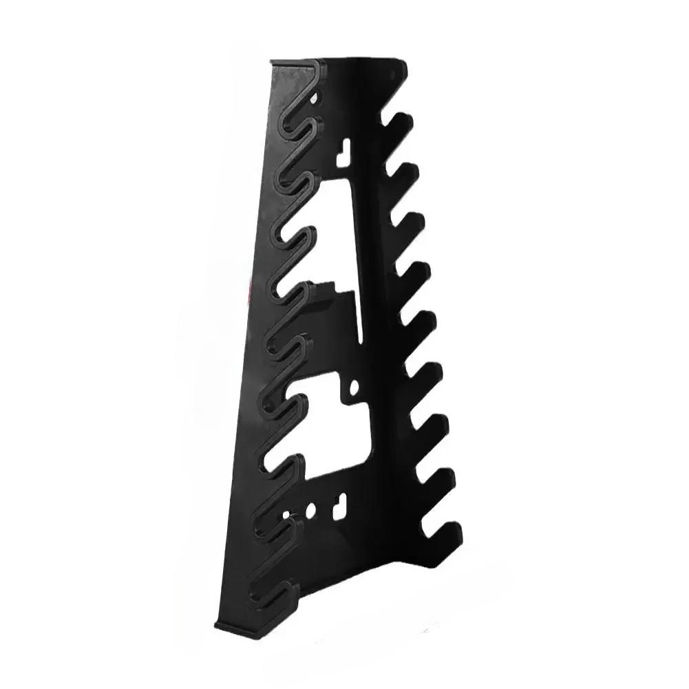 Plastic Wrench Rack Organizer Wall Mounted Tray Sockets Storage Tools Rack Sorter Standard Spanner Holders Home Wrench Holder