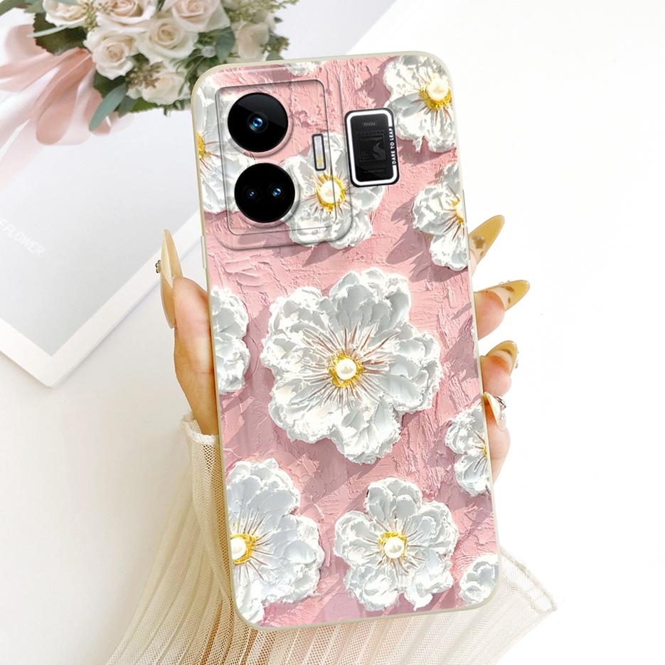For Realme GT Neo 5 Case RealmeGT3 RMX3709 Cool Owl Dragon Painted Cover Soft Silicone Case For Realme GT 3 GT3 GTNeo5 240W Bags