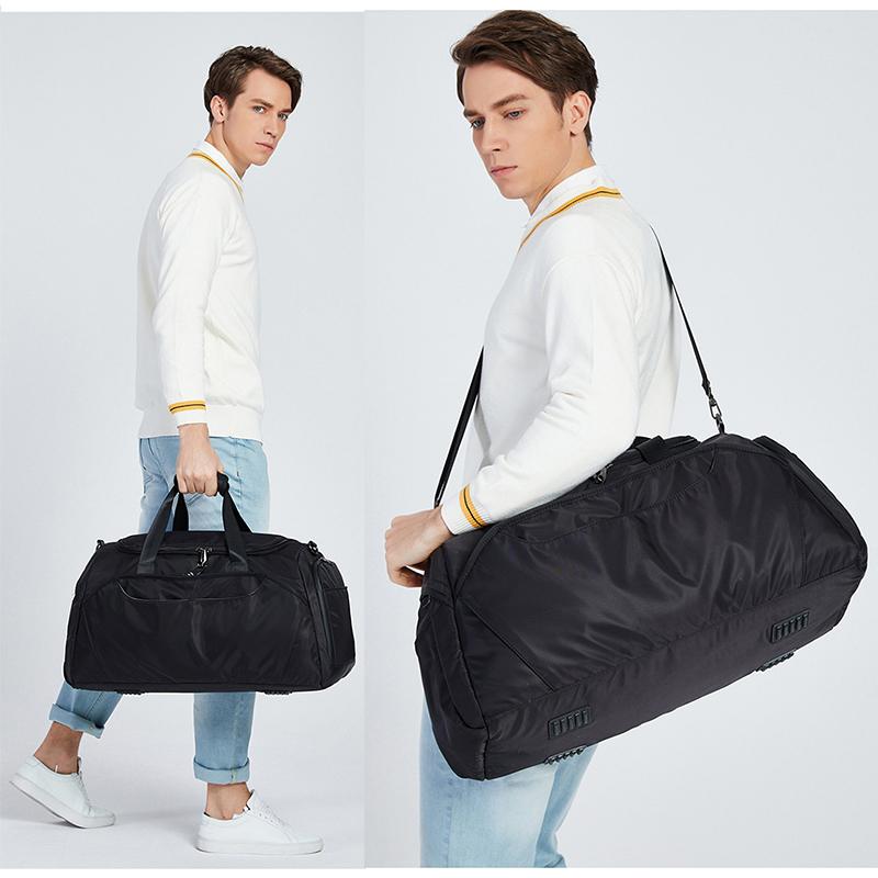 2024 New Multifunction Waterproof Travel Bag Business Duffle Bag for Trip Hand Luggage Bags with Shoe Tote Casual Crossbody Bags