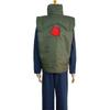 Naruto Anime Hatake Kakashi Cosplay Kostuum Halloween Heren Vest Jas Top met Lange Mouwen Broek Set Feest Verkleedkleding -NMAOV