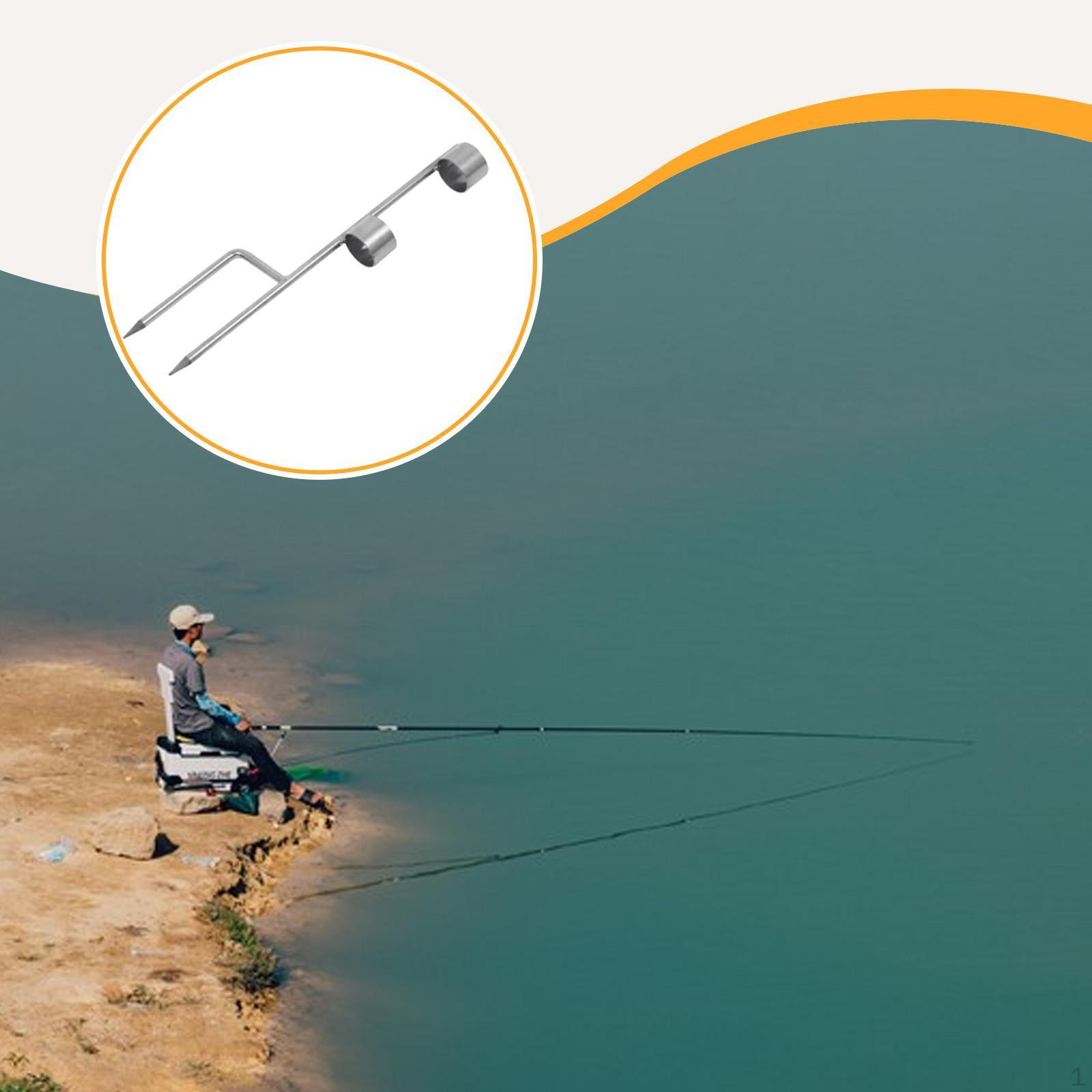 

Держатель якоря-парашюта для пляжа, Колышек, Металлический для парка, пляжа, сада, рыбалки, S