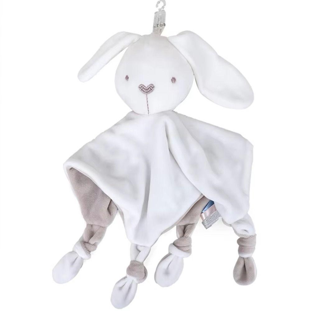 Comforting Blankie Rabbit Security Blanket Soft Infant Snuggler Soothing Towel Baby Towel