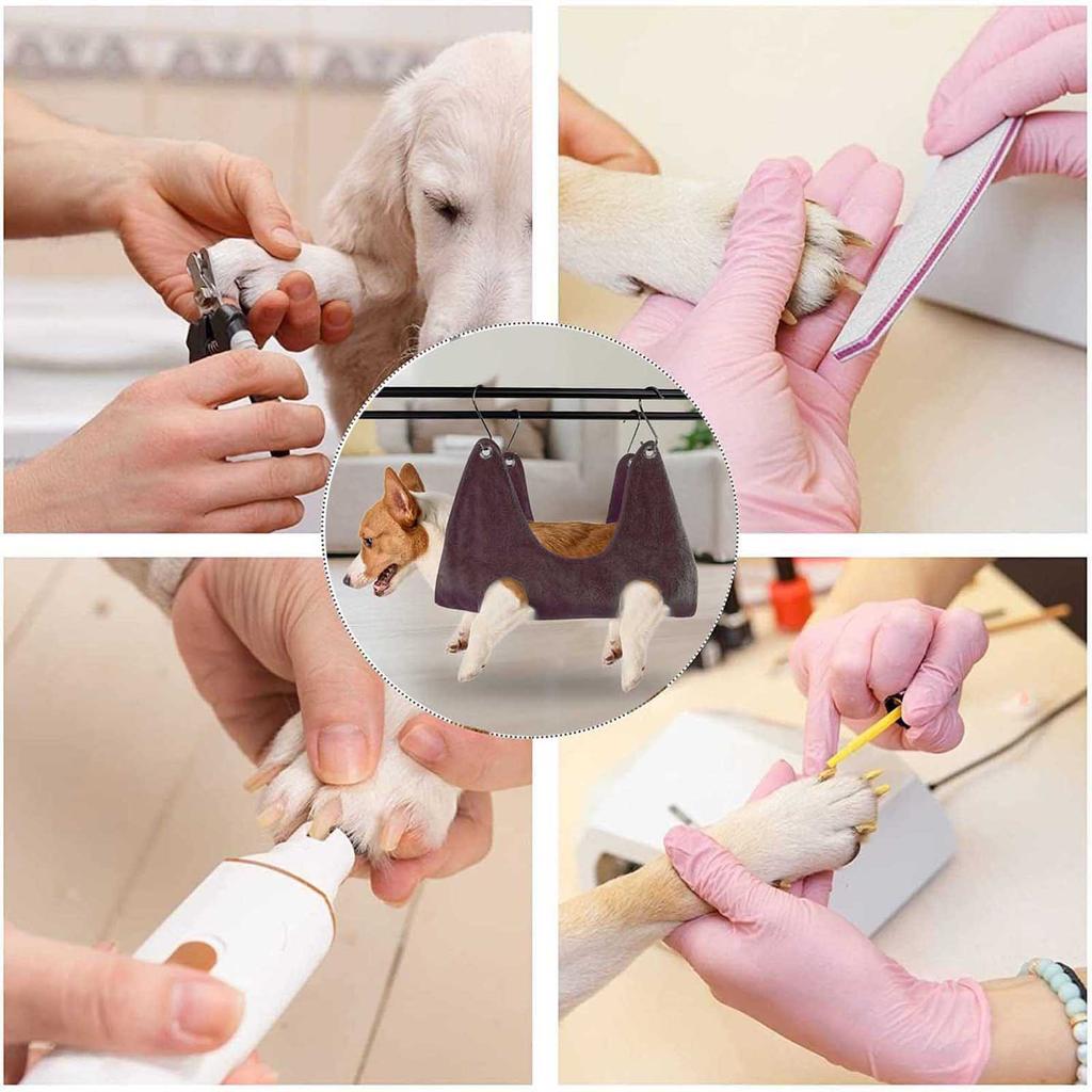 Dog Cat Grooming Fixed Bath Bag For Nail Cutting Anti Scratch Cat Trimming Restraint Bag Cat Beauty Hanging Pet Supplies