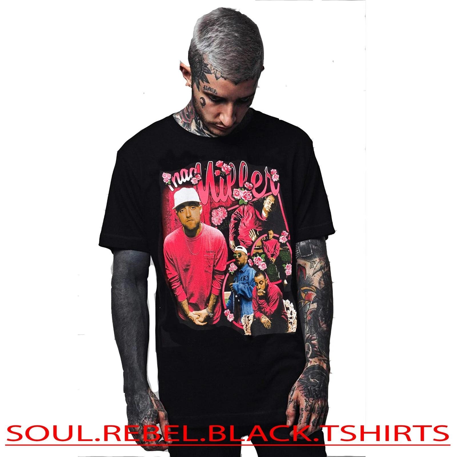 MAC MILLER HIP HOP JASS RAP RED T-Shirt Men s M