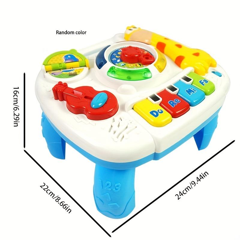 

Забавный разноцветный обучающий стол — идеальный подарок на день рождения ребенку от 1 до 3 лет!