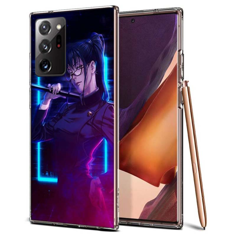 Maki Zenin Jujutsu Kaisen Phone Case for Samsung A55 A35 A25 A15 A07 A05S A16 A17 A26 A36 A37 A56 A57 Galaxy Note 20 10 A50S A71
