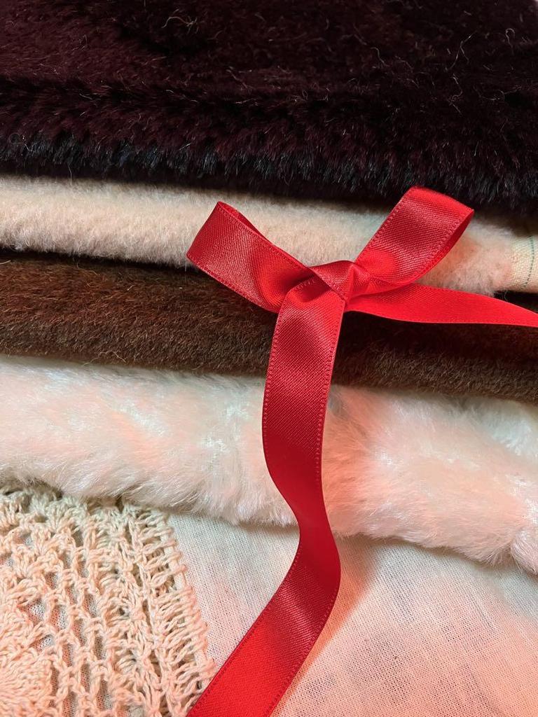 [USED] Wood Wool Stuffed Teddy Bear