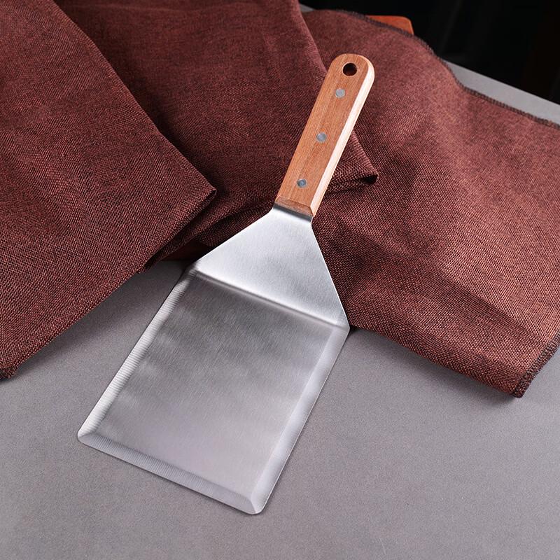 SMVP Large Square Teppanyaki Spatula Set
