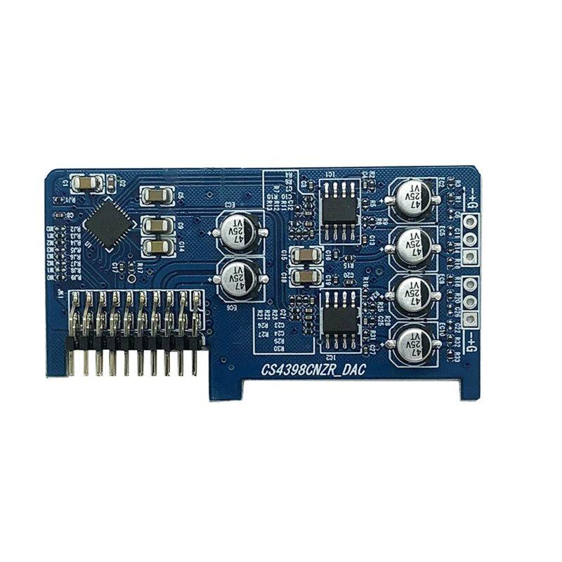 ABUO-For CS4398 DAC Decoding Board CS4398+OPA1612 CS4398 For DAC Decoder 2 Channels Balanced Decoder