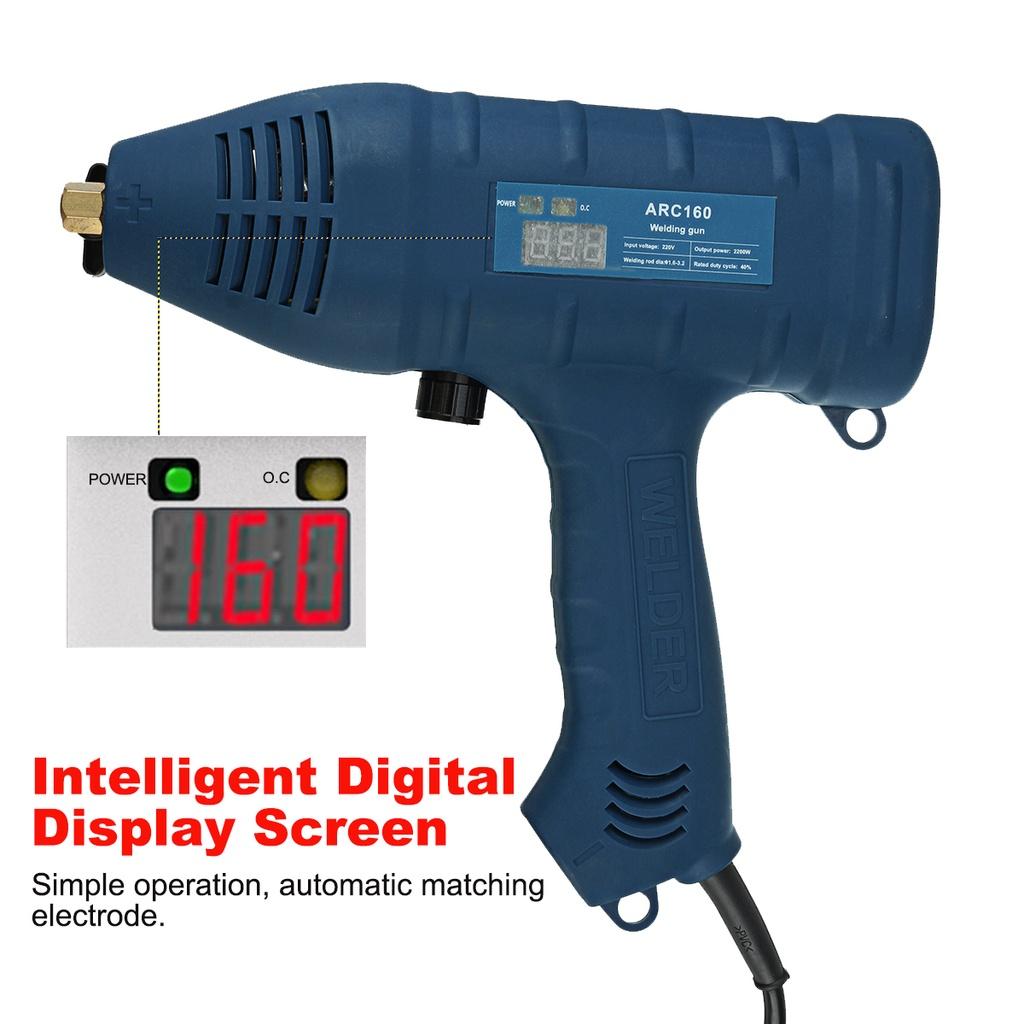220V Portable Automatic Welding Machine Handheld Welder Electric Arc Automatic Digital Intelligent Welding Machine 2200W