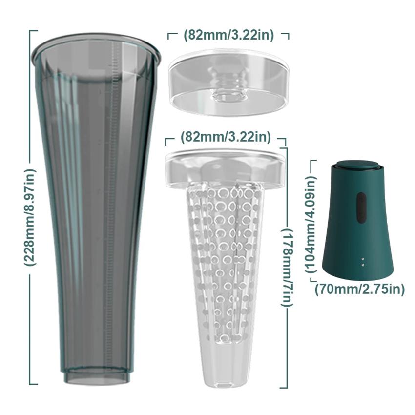 2 W 1 Masturbator Elektryczna Pompa Męska Penis Pompa Próżniowa Powiększenie Penisa Wzmacniacz Trener Penisa Zabawki Seksualne Dla Mężczyzn Dorosłych