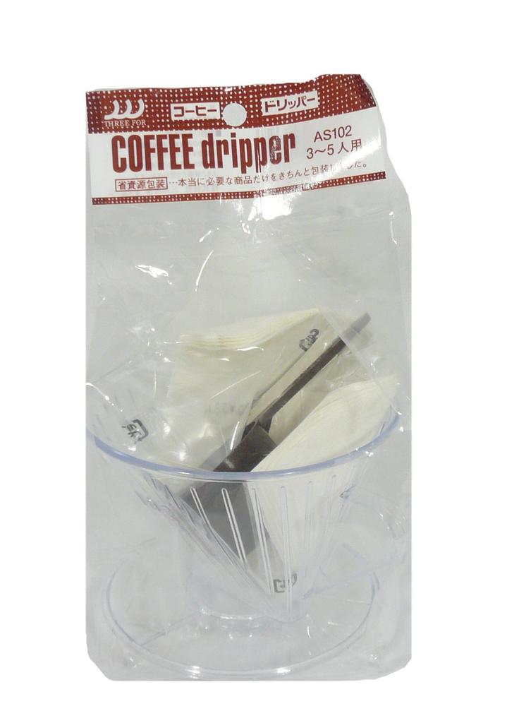 Sanyo Industry Coffee Dripper with Tuck, for 3-5 People, AS102