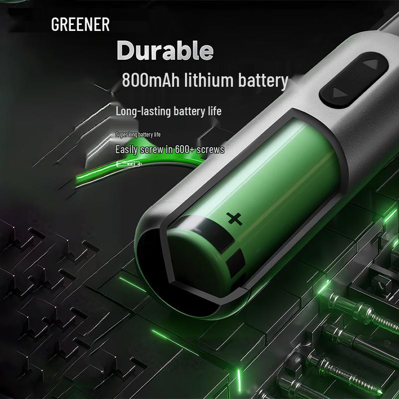 Greener 56-Piece Rechargeable Electric Screwdriver Set CN plug (adapter included)