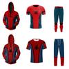 Incredible Spiderman Hoodie Jacket T-shirt Trousers Superhero Cosplay Set For Men