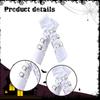 2 Pieces Fingerless Gloves Arm Sleeves for Fancy Dress Costume Adults Girls