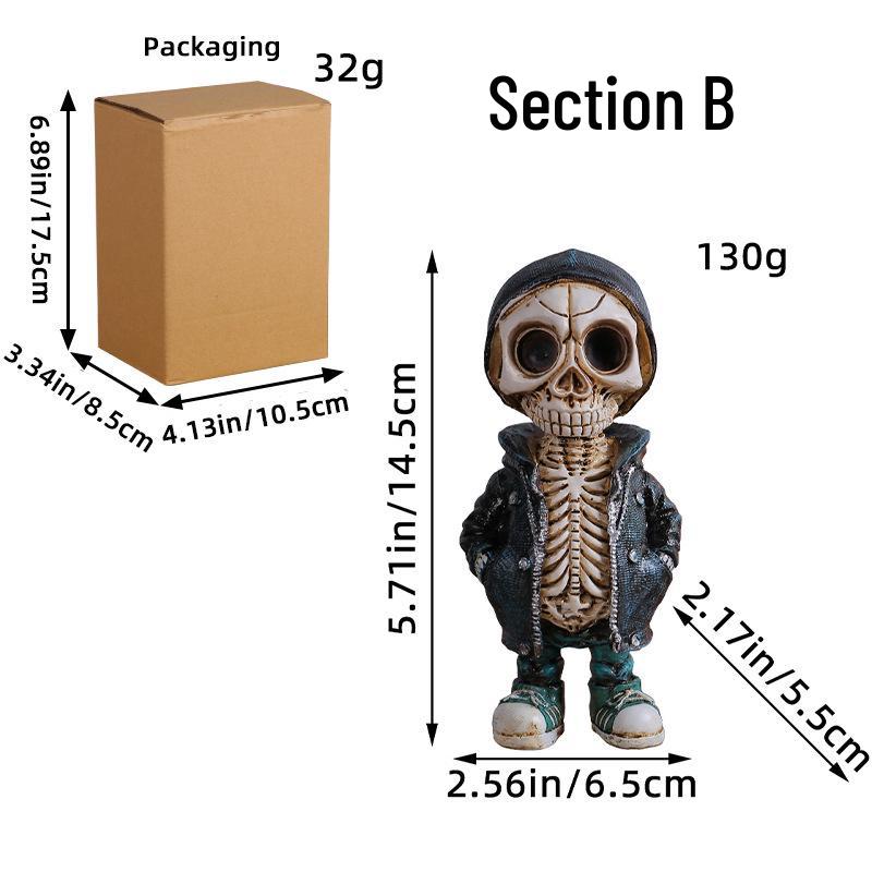 Hot-Selling Halloween Skeleton Ornaments for Spooky Decor