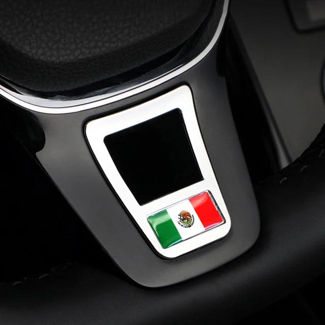 Car Emblem Steering Wheel Cover Sticker For Volkswagen VW Golf Polo Passat CC Tiguan Rline Jetta Atlas Bora Touran Lavida Sharan