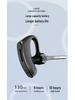 Qualcomm Bluetooth Single-Ear Business Earphone with Dual Mic Noise Cancelling and Long Battery Life