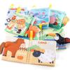 Sea Animals Baby Cloth Book: Tear-Resistant Early Education Toy for Multiple Cognition
