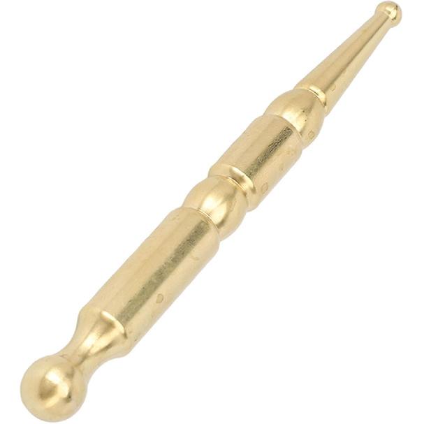 Dual Head Acupuncture Pen, Facial Reflexology Tool with Textured Handle Body Point Probe Massaging Tool