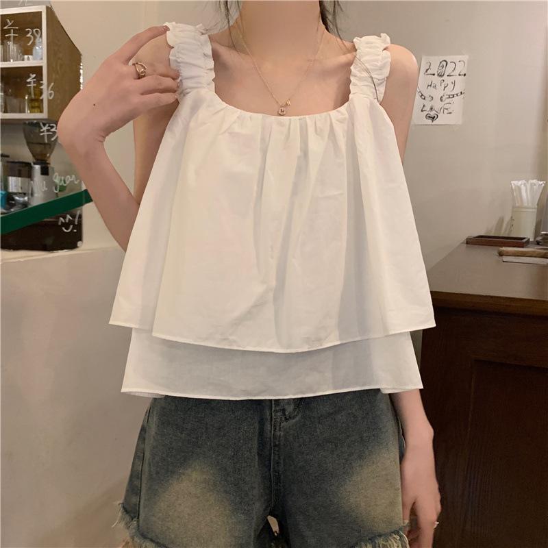 Camiseta sin mangas de mujer Chaleco de tirantes Top de tirantes de verano Spice Girls Tops cortos holgados sin mangas