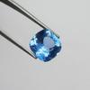 Natural Blue Sapphire Loose Gemstone 5.25 Ct Square Cushion Cut September Birthday Birthstone