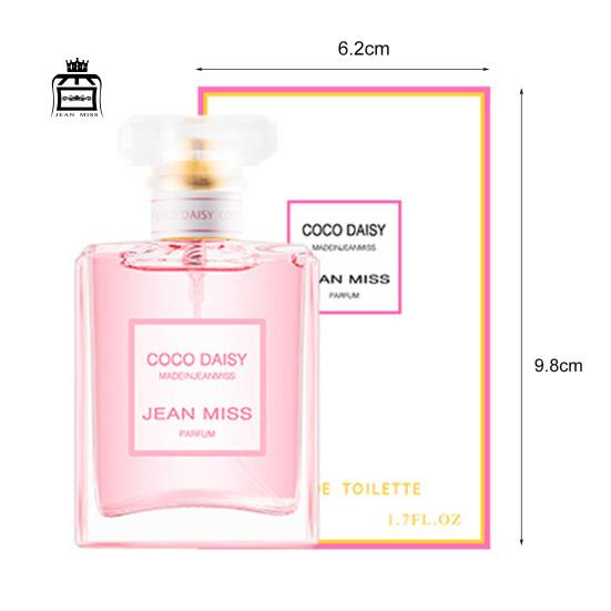 Buy JEAN MISS 50ml Women's Perfume Long Lasting Fresh Eau De Toilette Meets  Cocoa Fragrance Perfume at affordable prices — free shipping, real reviews  with photos — Joom