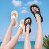Chanclas de Plataforma con Clip para Dedos de Mujer Verano Ligeras Suela Suave Zapatillas EVA para Mujer Suela Gruesa Antideslizantes Zapatos de Playa Slides