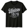 Vintage 1970 Limited Edition 56th Birthday Unisexs TShirt Retro Year