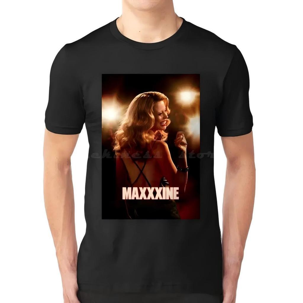 MaXXXine Retro Horror Movie Poster T-Shirt