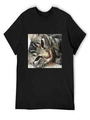 Maine Coon Kitten T-Shirt Vintage Clothes Oversizeds Summer Clothes Cheap Stuff Tshirts For Unisex