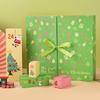 Empty Calendar Advent 24-Day 2025 Foldable Christmas Box Empty for Adults Home Decorations Party Favors for Stationery Jewelry