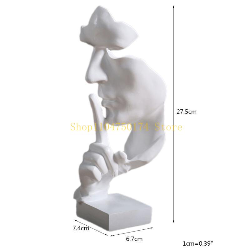 Nordic Abstract Sculpture Figurine Craft Resin Modern Art Statue Room Decoration Top Sale