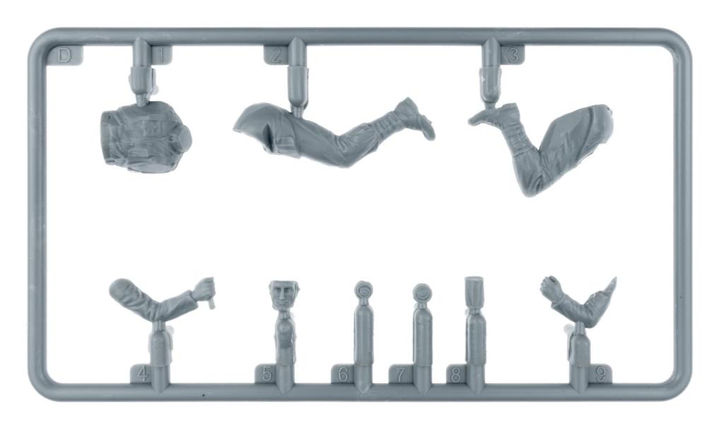 Miniart WWII German Panzergrenadier Set 2 1/35 (4-Piece Set)