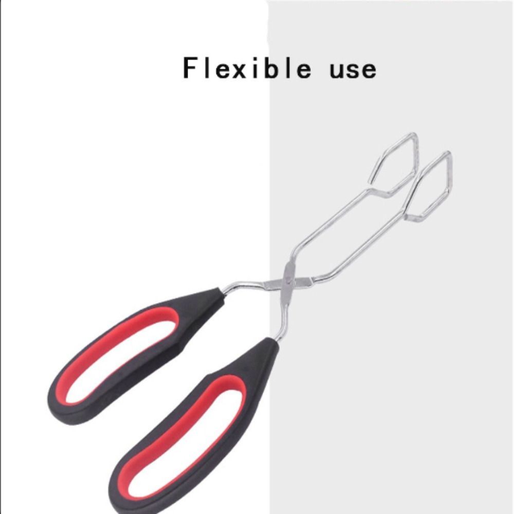 Flexible Use Sturdy Exquisite Appearance Multifunctional Clamp BBQ Tongs Kitchen Tool Charcoal Clip