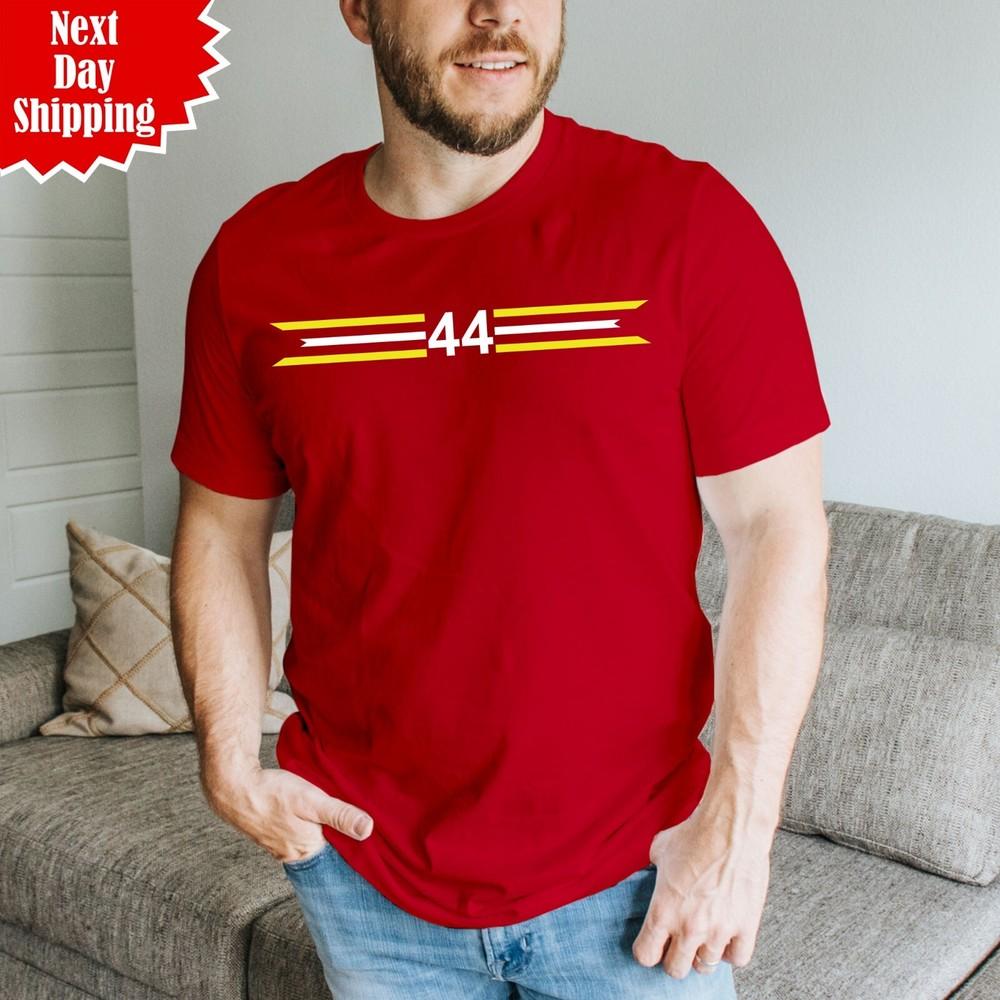 

Lewis Hamilton T-Shirt Printed Number 44 Formula 1 Lines Men s Short Sleeve Top 2XL