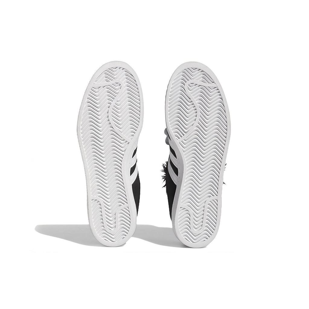 Jeremy Scott x adidas Campus 80s Bones - Schwarz Unisex Sneaker Core-Black Footwear-White HQ4493